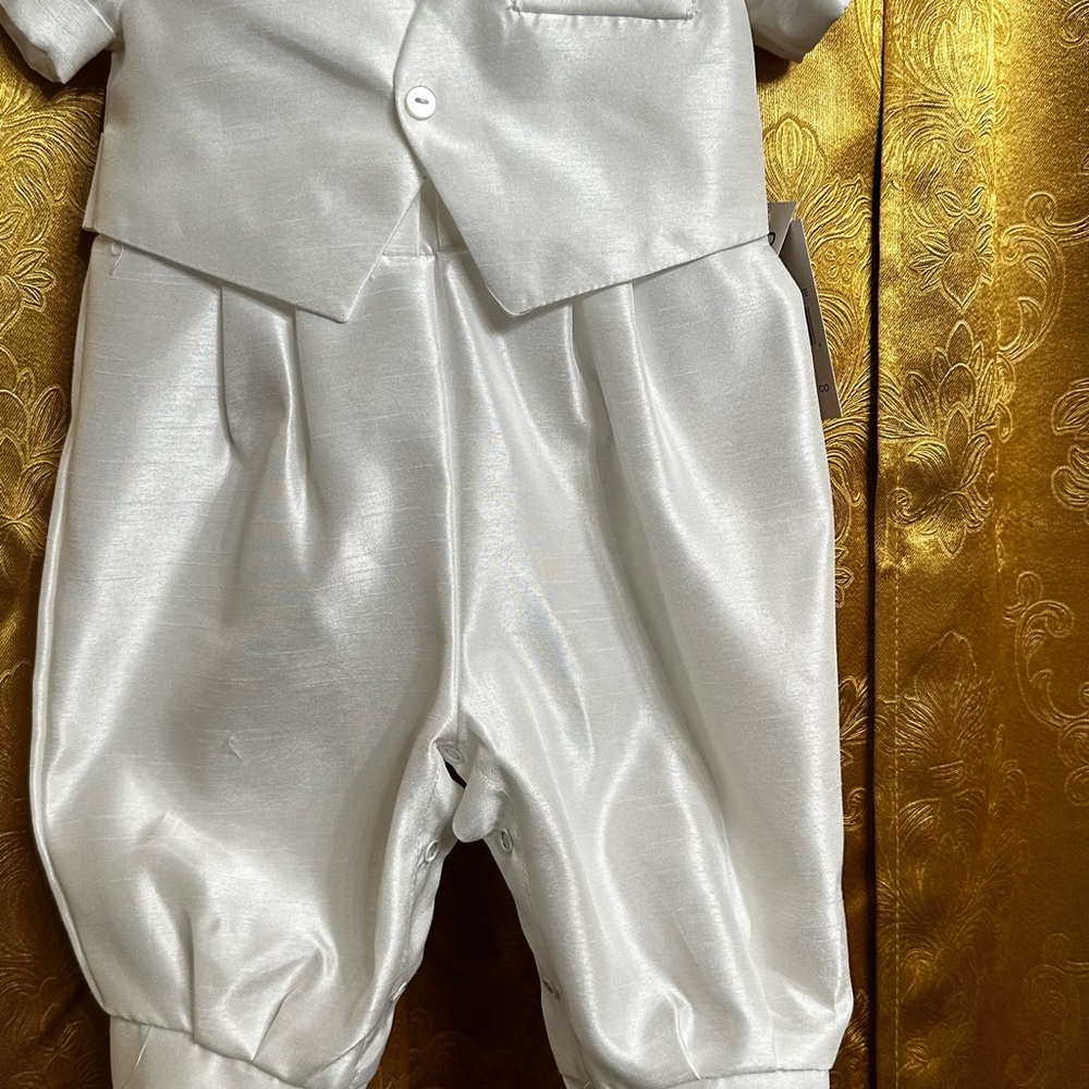 Infant christening gown baptismal